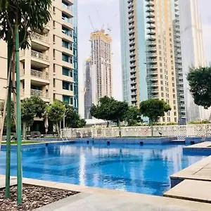 Nasma Luxury - Fancy With Balcony Near Burj Khalifa شقة دبي